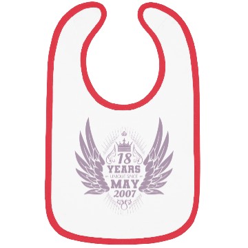 Discover Unique 18th Birthday Angel May 2007 Bibs