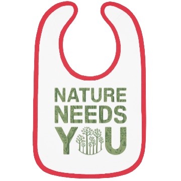 Discover Nature Needs You Earth Day Bibs