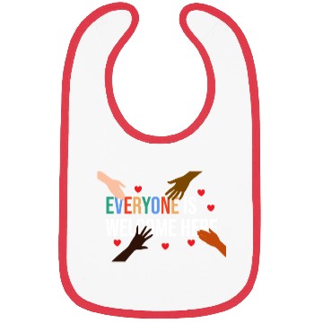 Discover Everyone is welcome here Idaho Teacher Bibs