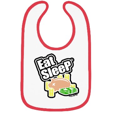 Discover EAT SLEEP MONEY Bibs