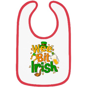 Discover Wee Bit Irish Bibs Drinking Irish Lover