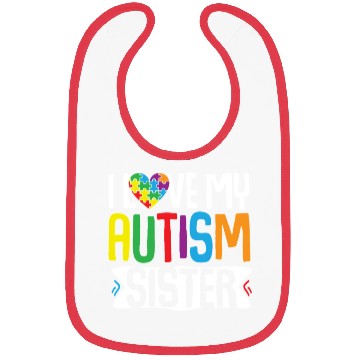 Discover Autism Awareness Gift Brother Sister Bibs