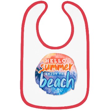 Discover Hello Summer Beach Bibs