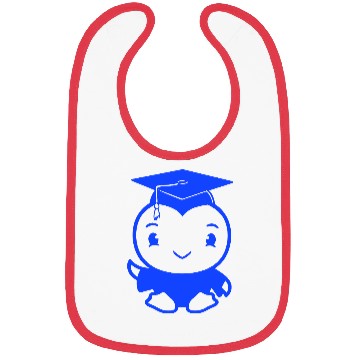 Discover Bird School College Graduation Hat Education Cute Bibs