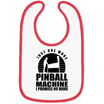 Discover Funny Pinball Player Flipper Pinballer Flipping Bibs