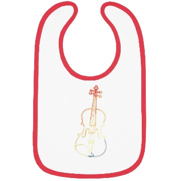 Discover Vintage Violin Drawing Bibs