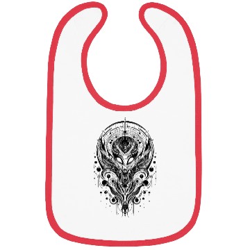 Discover Stylish alien symbol Bibs