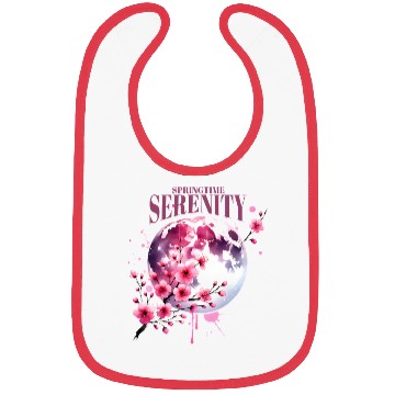 Discover Springtime Serenity - Spring Design Bibs