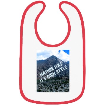 Discover NATURE HAS IT'S OWN STYLE Bibs