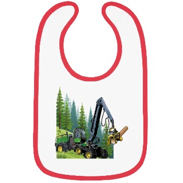 Discover Harvester in the forest Bibs