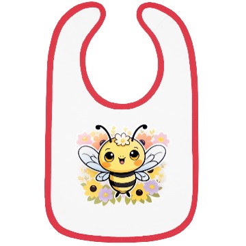 Discover A bee chubby cartoon Bibs