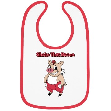 Discover Dancing Pig | Shake That Bacon | Unisex | Bibs