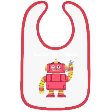 Discover Dancing Robot | Built to Boogie | Unisex | Bibs