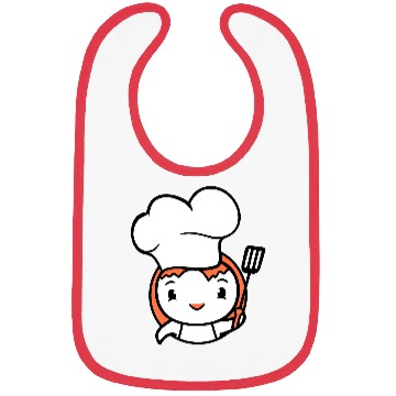 Discover Bird Chef Cap Duck Delicious Hungry Eat Sweet Cute Bibs