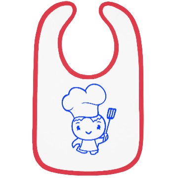 Discover Bird Chef Cap Duck Delicious Hungry Eat Sweet Cute Bibs