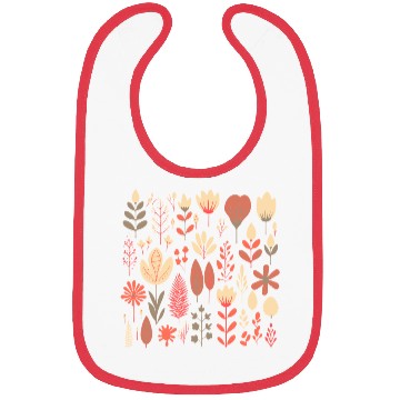 Discover Spring Flowers Bibs