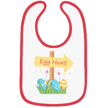 Discover Egg Hunt Adventure – Fun & Festive Easter Apparel Bibs