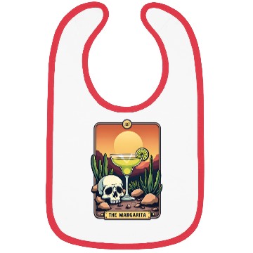 Discover Mexican Cinco De Mayo The Margarita Tarot Card Bibs
