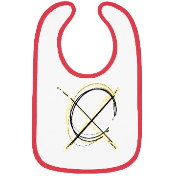 Discover Minimalist abstract geometric art - modern design Bibs