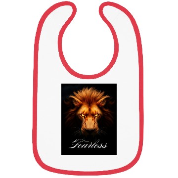 Discover Fearless Lion Bibs