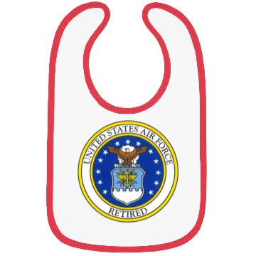 Discover US Air Force 8 Bibs