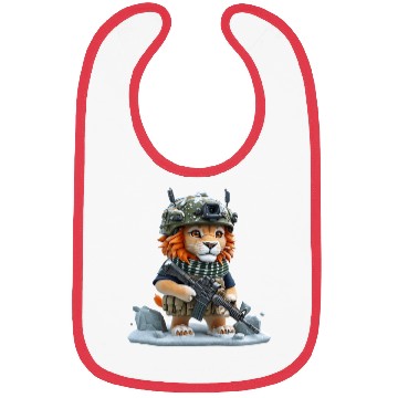 Discover Lion In Military Bibs