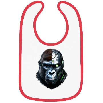 Discover Cyborg Gorilla Bibs