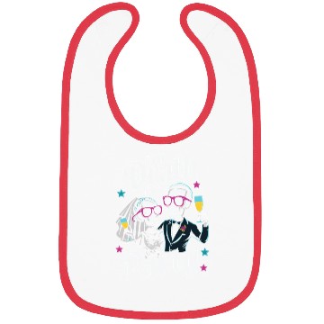 Discover Funny Skeleton Bride and Groom Till Death Do Party Bibs