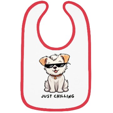 Discover Gold White Hand Drawn Running Cat Bibs remov