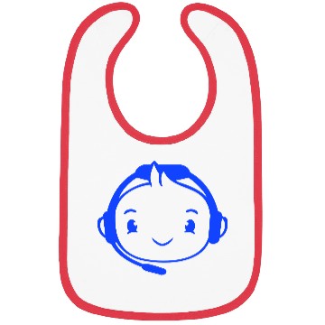 Discover Duck gamer gaming voice chat headset console game Bibs