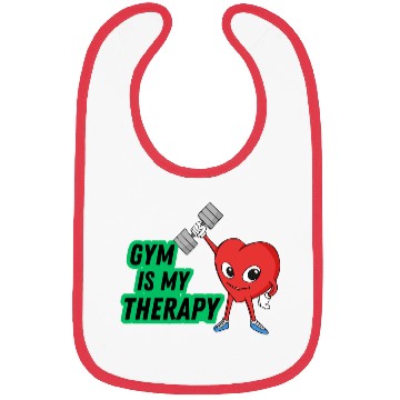 Discover Gym is my therapy Bibs