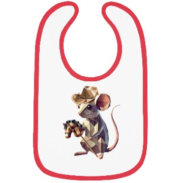 Discover Cowboy Mouse with Hobby Horse Bibs