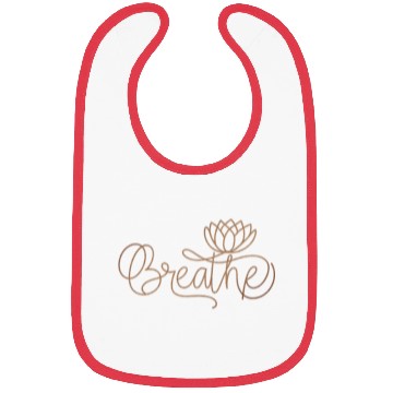 Discover Breathe Lotus Design Mindfulness Wellness A Bibs