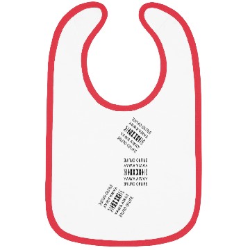Discover Simplistic Art Pattern, Unique Bibs