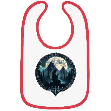 Discover Man in hat and Moon Bibs