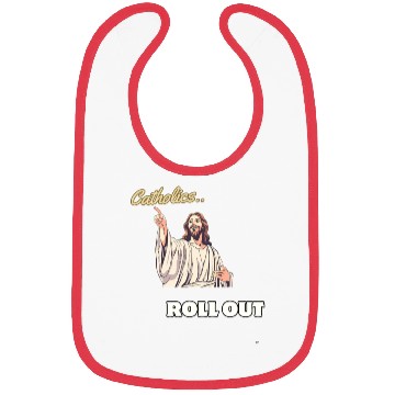 Discover Catholics Roll Out- Jesus Transformer Bibs