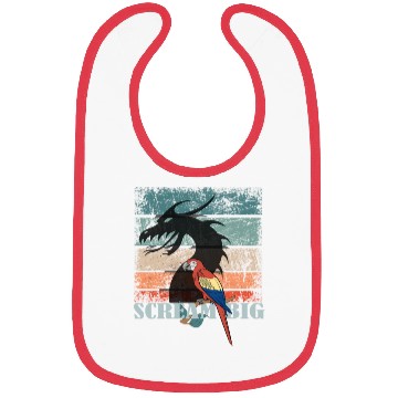 Discover Scream Big Parrot Dragon Fusion Bibs