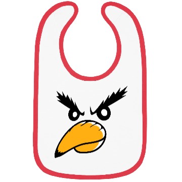 Discover Raven bird looks evil cool funny comic humor face Bibs
