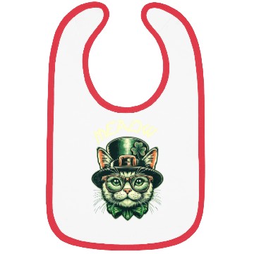 Discover Meow , funny cat Bibs
