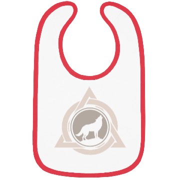 Discover Alter Otherkin Therian Theta Delta Logo Wolf Alpha Bibs
