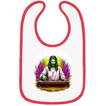 Discover Rave Techno House Party EDM Festival Goa Electro Bibs