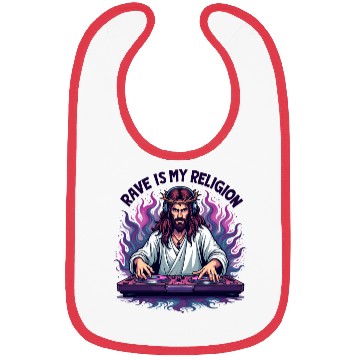 Discover Rave Techno House Party EDM Festival Goa Electro Bibs