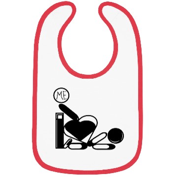 Discover I Love Me Doing You – Abstract Graphic Design Bibs