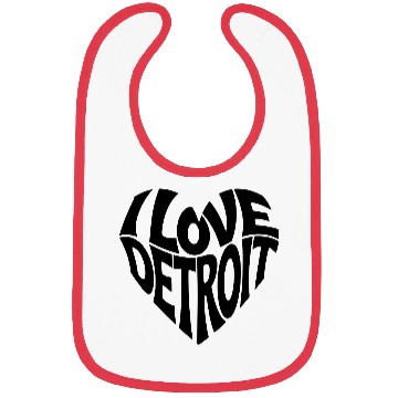 Discover I Love Detroit Bibs