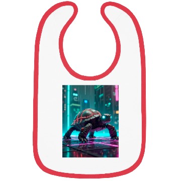 Discover Cyberpunk Turtle Bibs