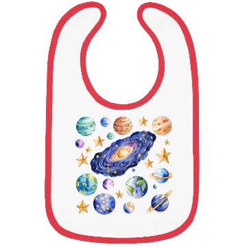 Discover Galaxies, planets and stars Bibs