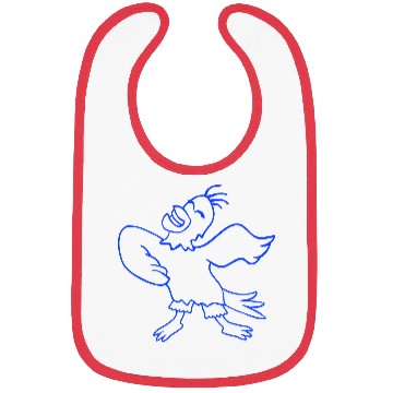 Discover Seagull bird dances happily celebrates cheerful Bibs