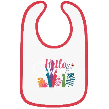 Discover Hello Spring – A Cheerful Seasonal Greeting Bibs