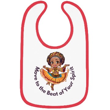 Discover Chibi Afro Dancer – Spirit in Motion Bibs