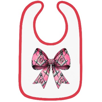 Discover Coquette Bow Freemason Symbols Freemasonry Mom Bibs